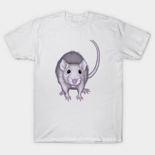 Cute Rat Drawing T-Shirt